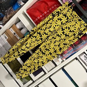 FOREVER 21 floral print dress pant S